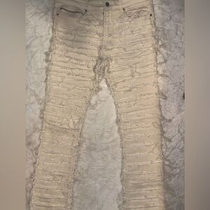 Stacked flare Jeans 
Rockstar original